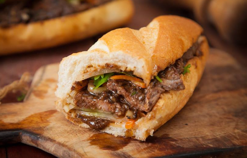 Besides pho, banh mi is the most famous Vietnamese dish in the world. 