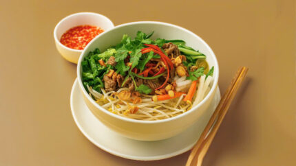 Stir Fried Beef Vermicelli